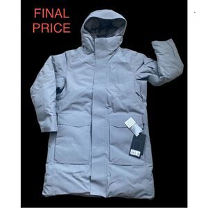 Lululemon Cold City Parka Jacket Coat Winter Gray Size Small Hoodie NWT